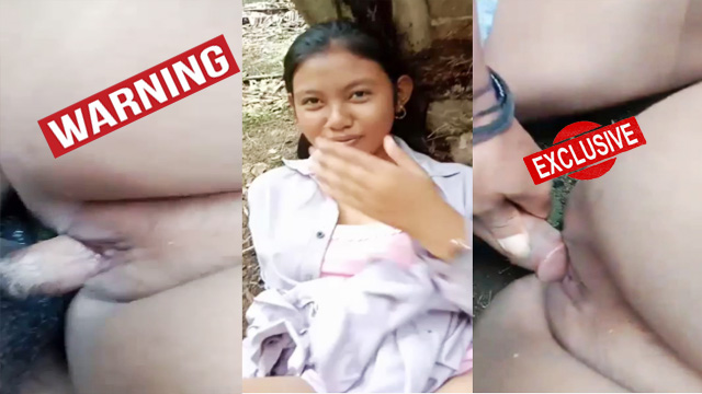 Latest Viral MMS Village Collage Girl Outdoor Fucked By Lover